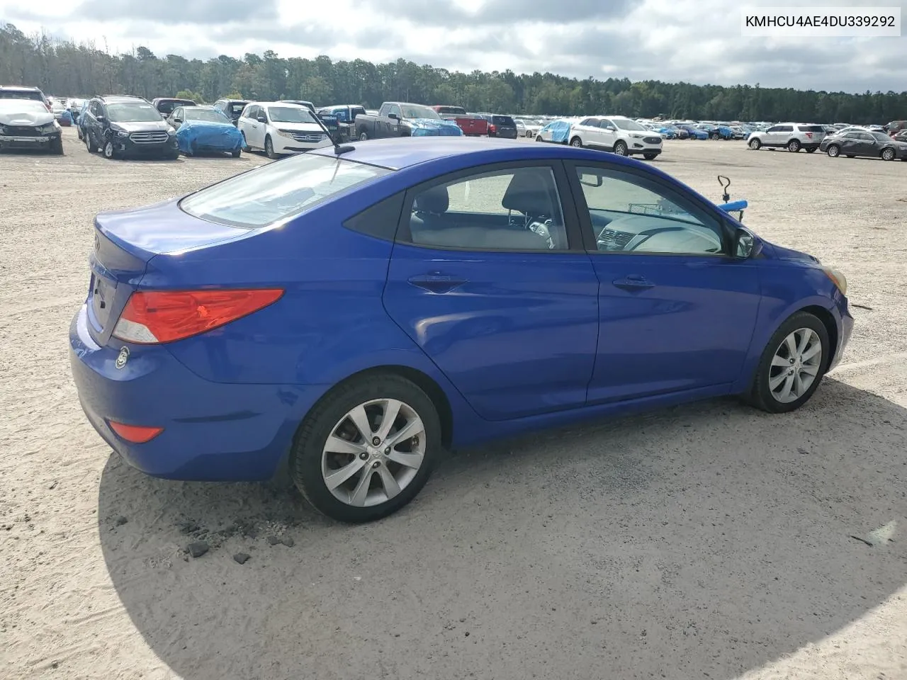 KMHCU4AE4DU339292 2013 Hyundai Accent Gls