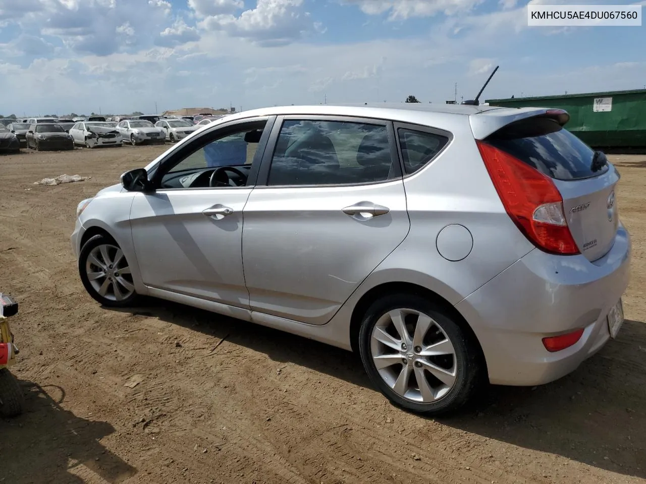 2013 Hyundai Accent Gls VIN: KMHCU5AE4DU067560 Lot: 67347774