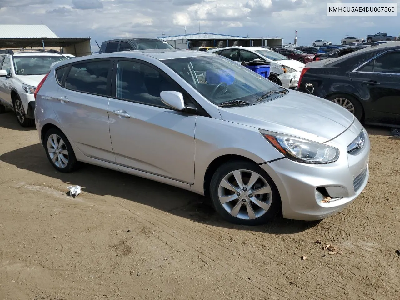 2013 Hyundai Accent Gls VIN: KMHCU5AE4DU067560 Lot: 67347774