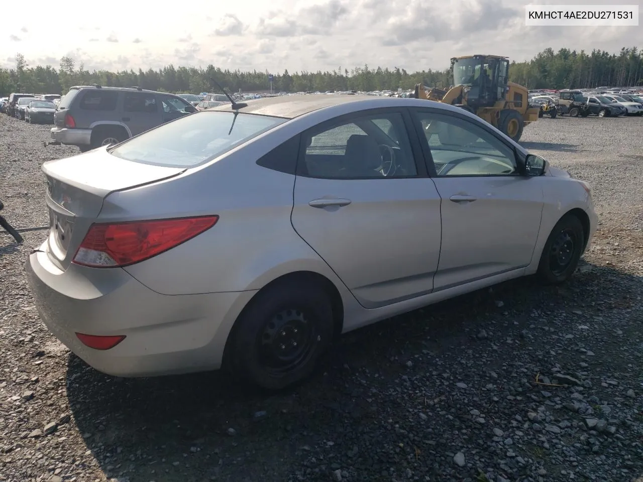 2013 Hyundai Accent Gls VIN: KMHCT4AE2DU271531 Lot: 67489044