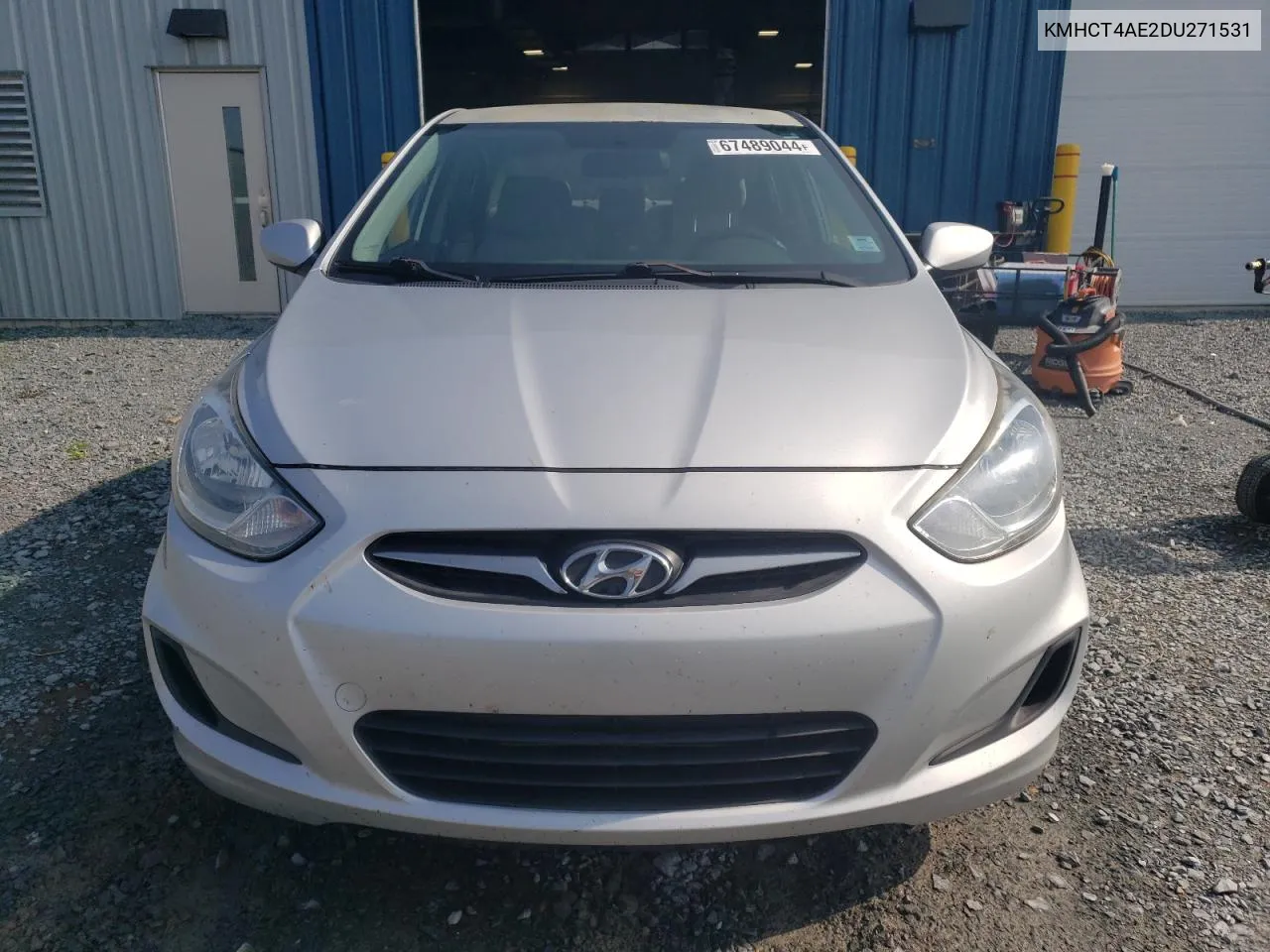 2013 Hyundai Accent Gls VIN: KMHCT4AE2DU271531 Lot: 67489044