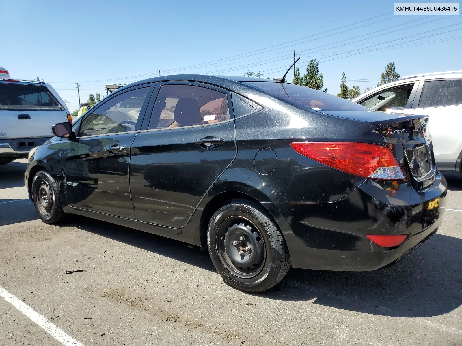 KMHCT4AE6DU436416 2013 Hyundai Accent Gls