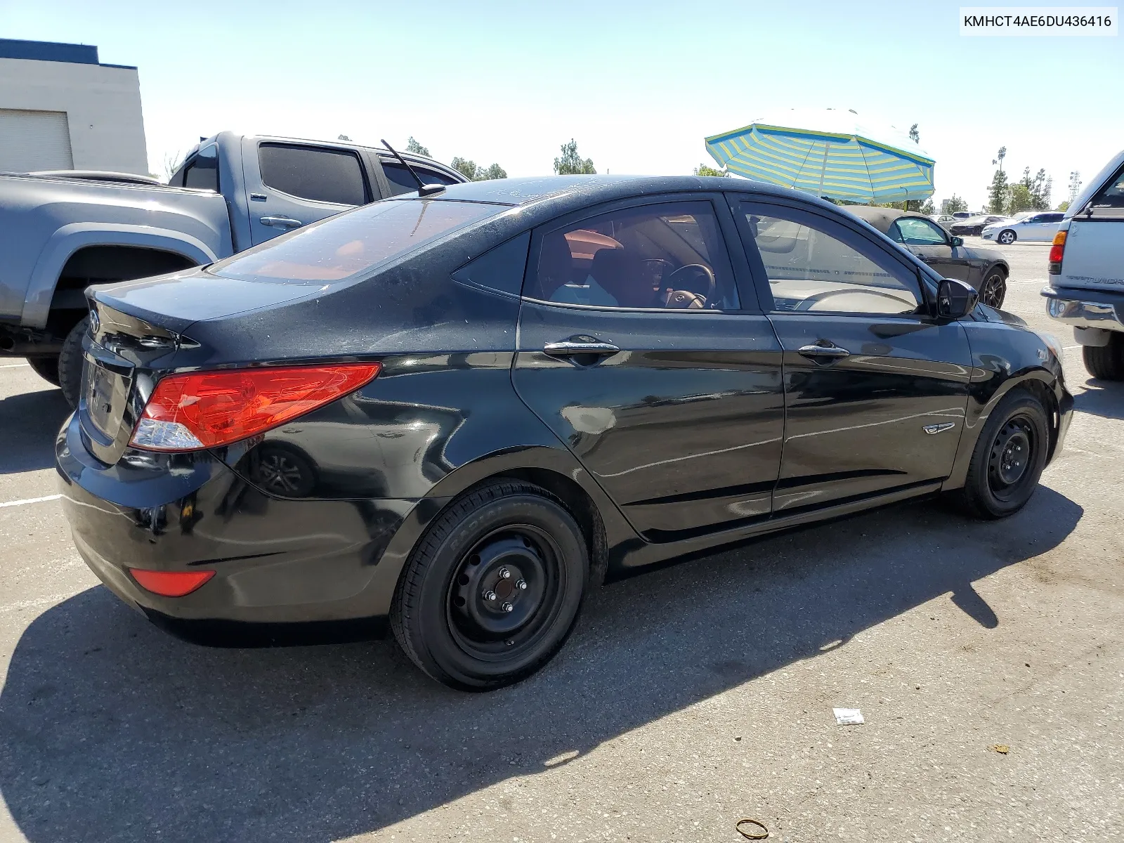 KMHCT4AE6DU436416 2013 Hyundai Accent Gls