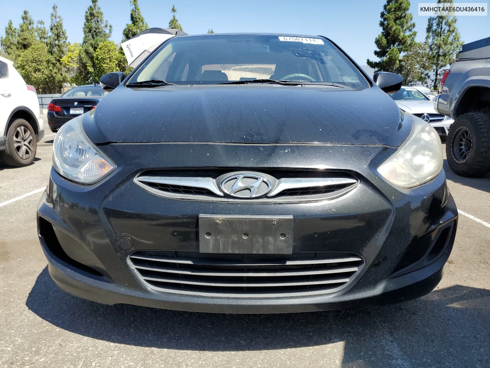 2013 Hyundai Accent Gls VIN: KMHCT4AE6DU436416 Lot: 67507114