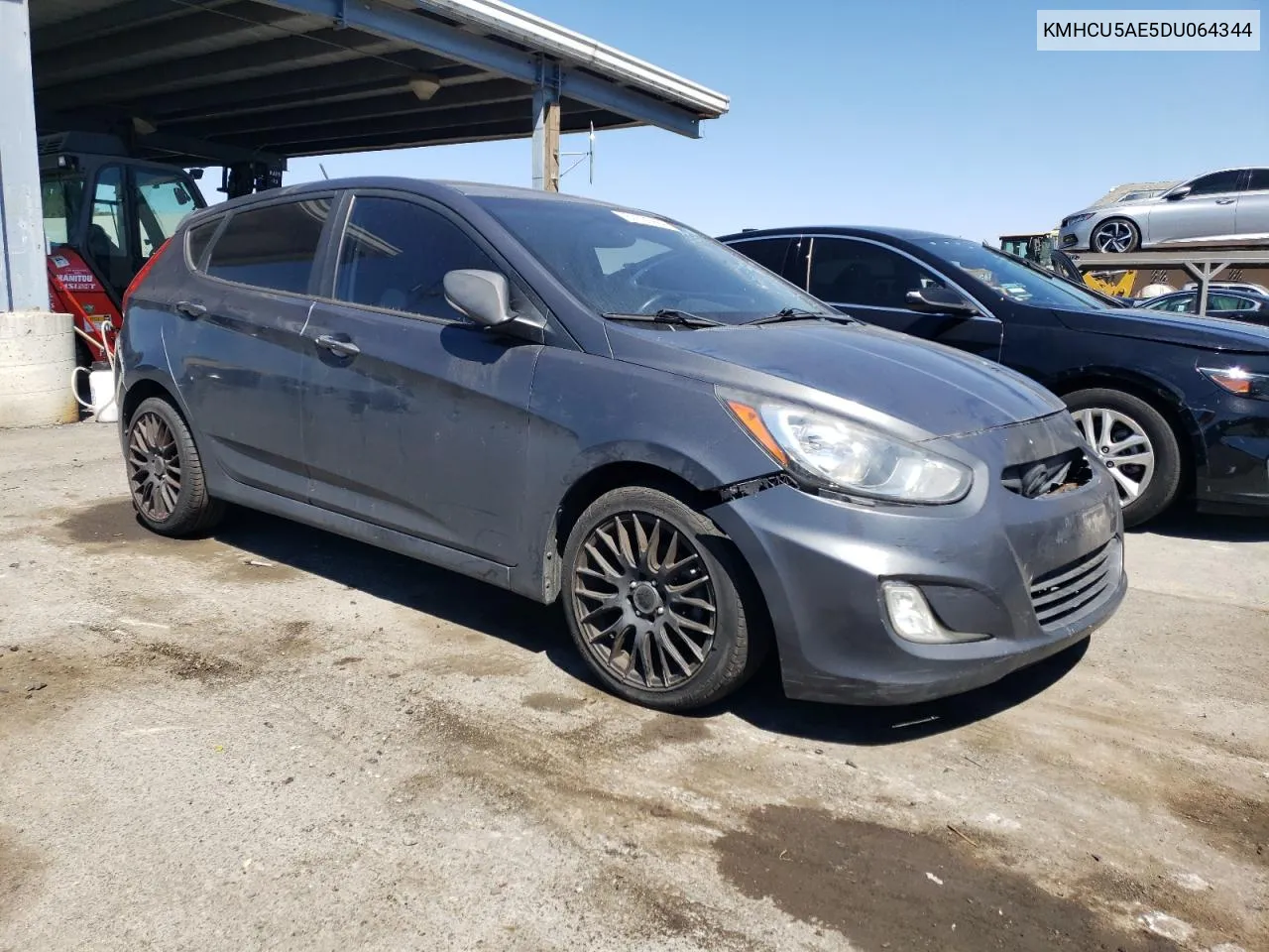 KMHCU5AE5DU064344 2013 Hyundai Accent Gls