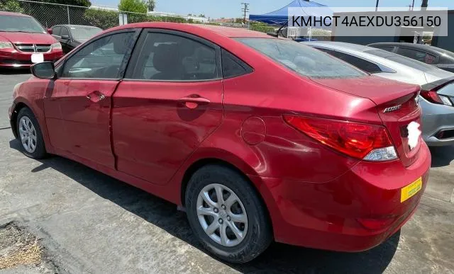 KMHCT4AEXDU356150 2013 Hyundai Accent Gls