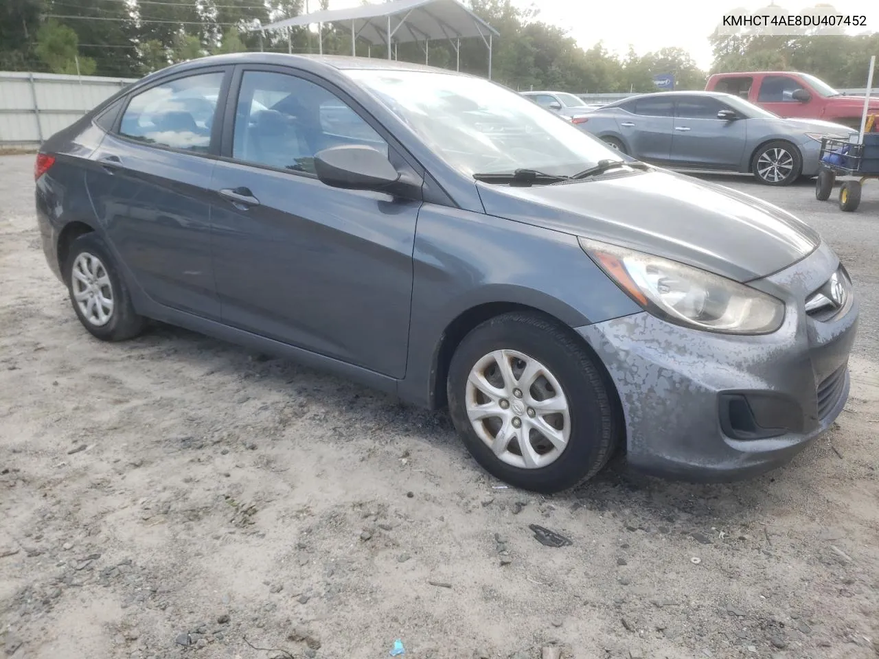 KMHCT4AE8DU407452 2013 Hyundai Accent Gls