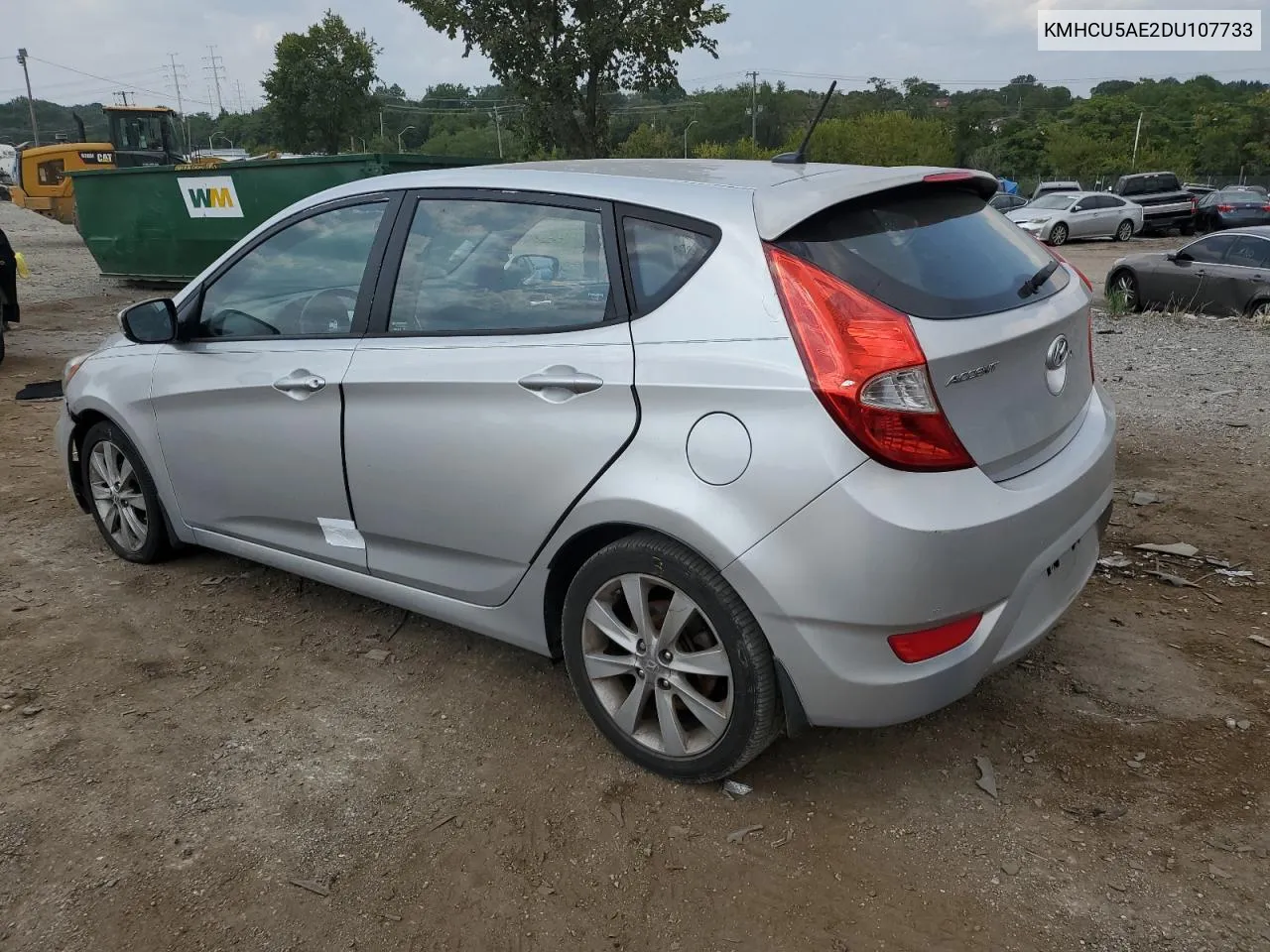 KMHCU5AE2DU107733 2013 Hyundai Accent Gls