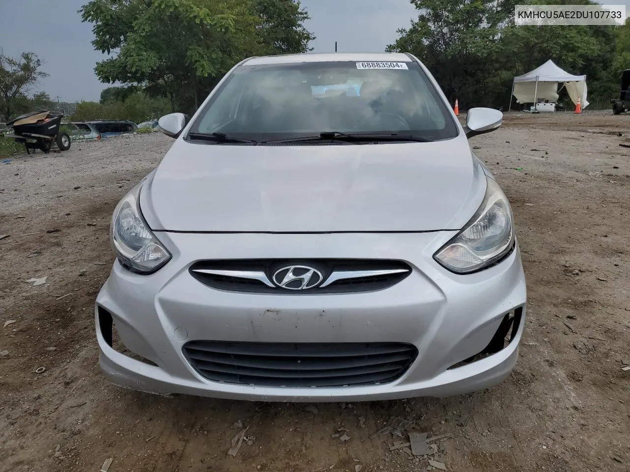 KMHCU5AE2DU107733 2013 Hyundai Accent Gls