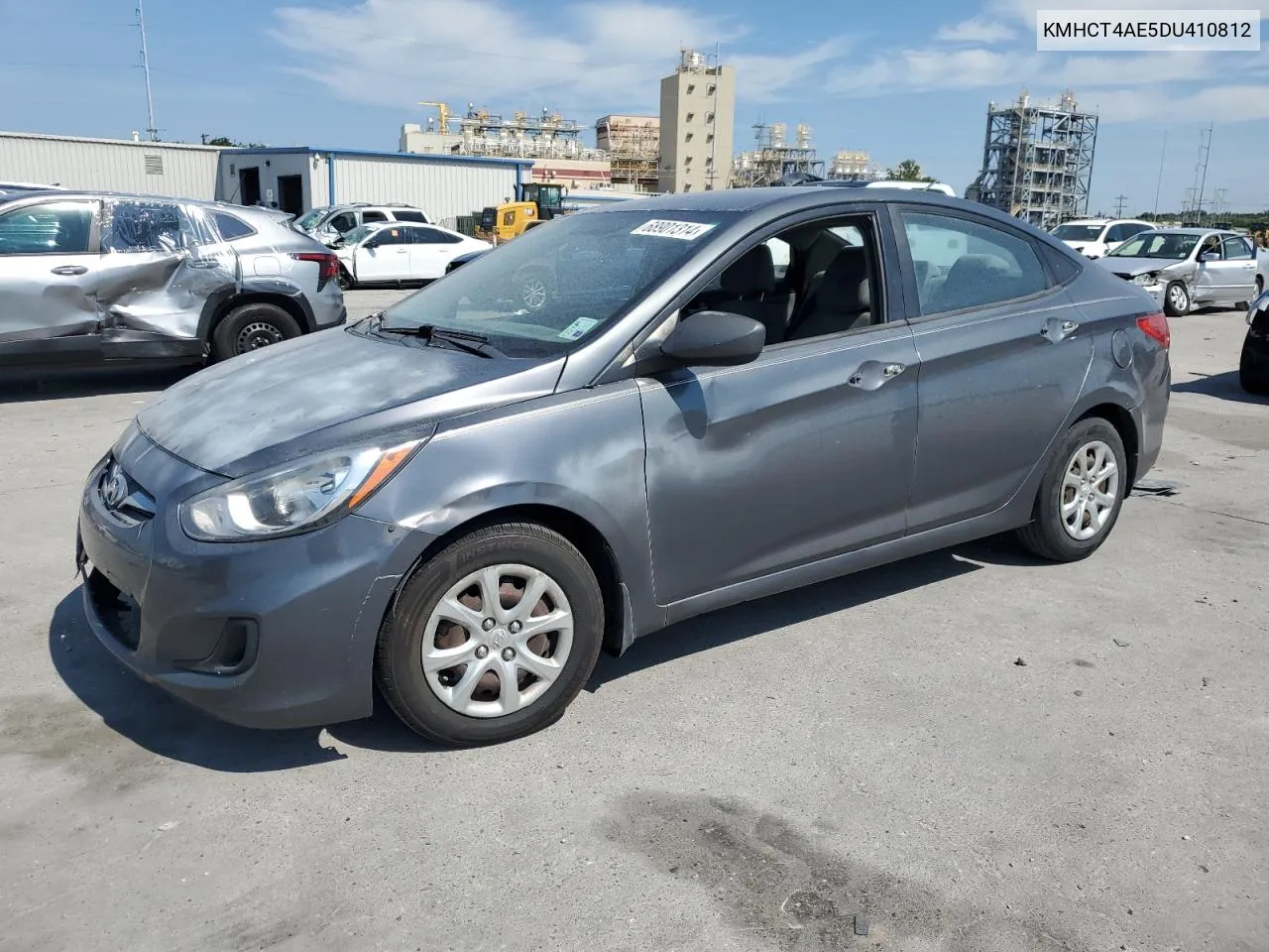 2013 Hyundai Accent Gls VIN: KMHCT4AE5DU410812 Lot: 68901314