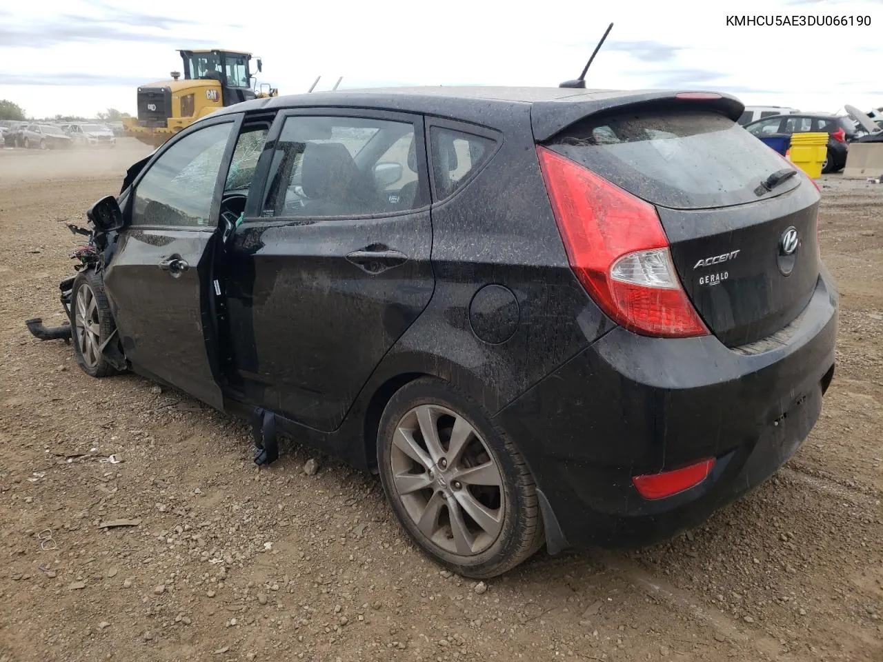 2013 Hyundai Accent Gls VIN: KMHCU5AE3DU066190 Lot: 68903254