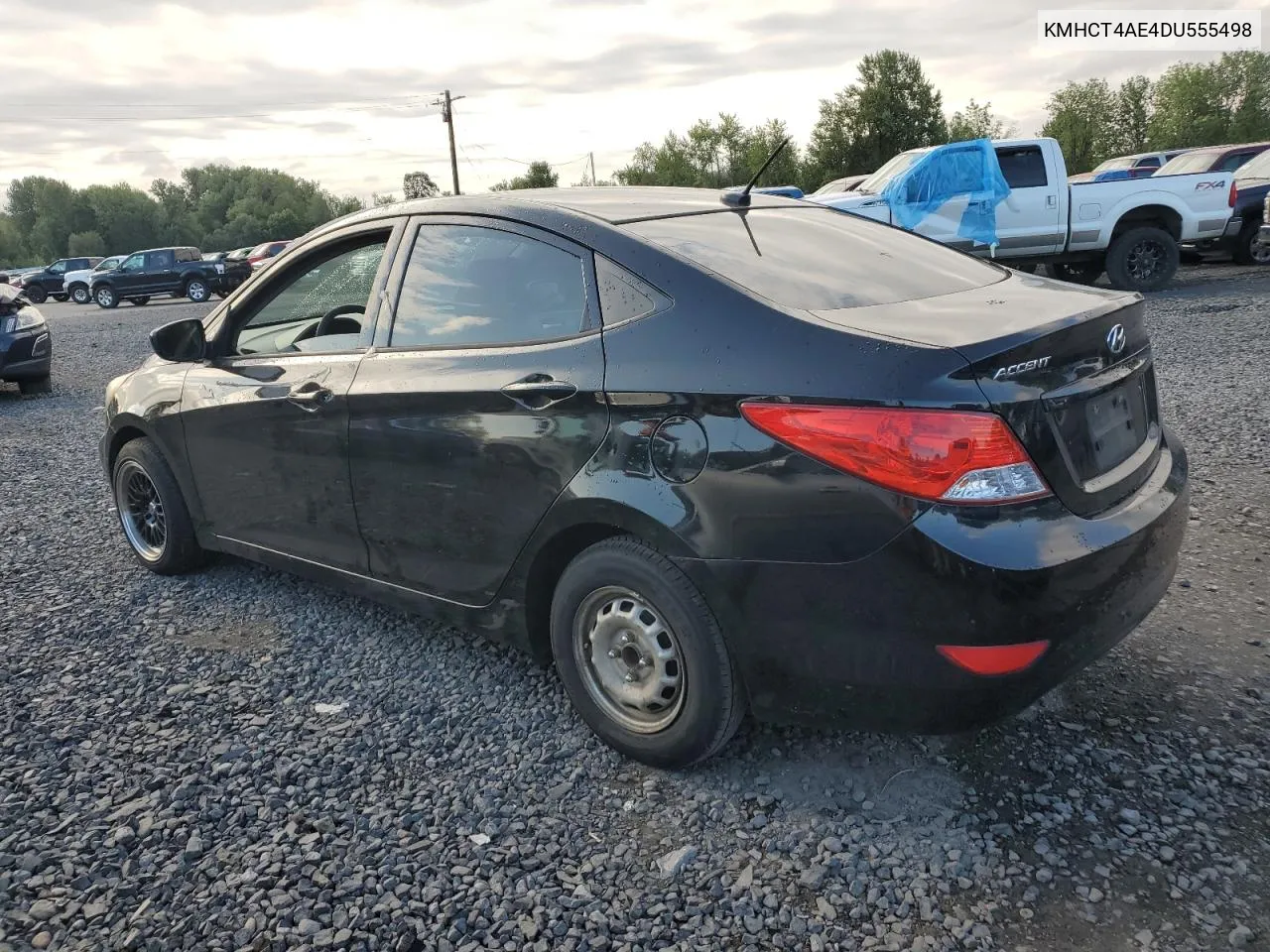 2013 Hyundai Accent Gls VIN: KMHCT4AE4DU555498 Lot: 69077504