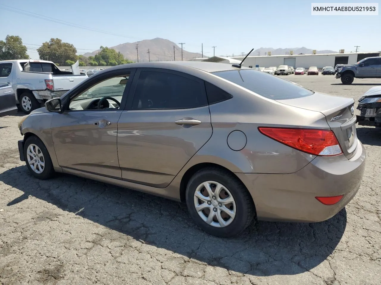 2013 Hyundai Accent Gls VIN: KMHCT4AE8DU521953 Lot: 69121374