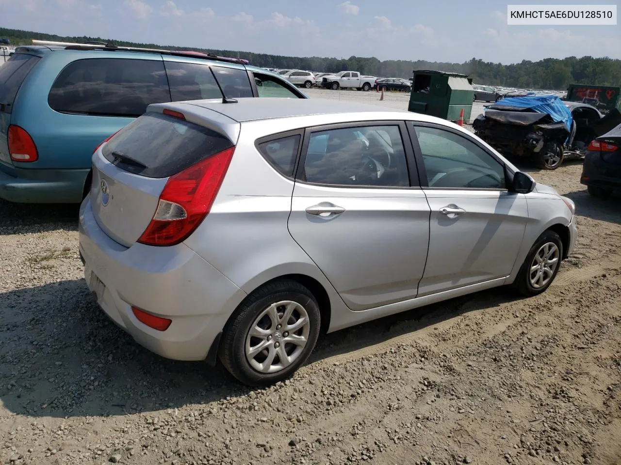 2013 Hyundai Accent Gls VIN: KMHCT5AE6DU128510 Lot: 69310994