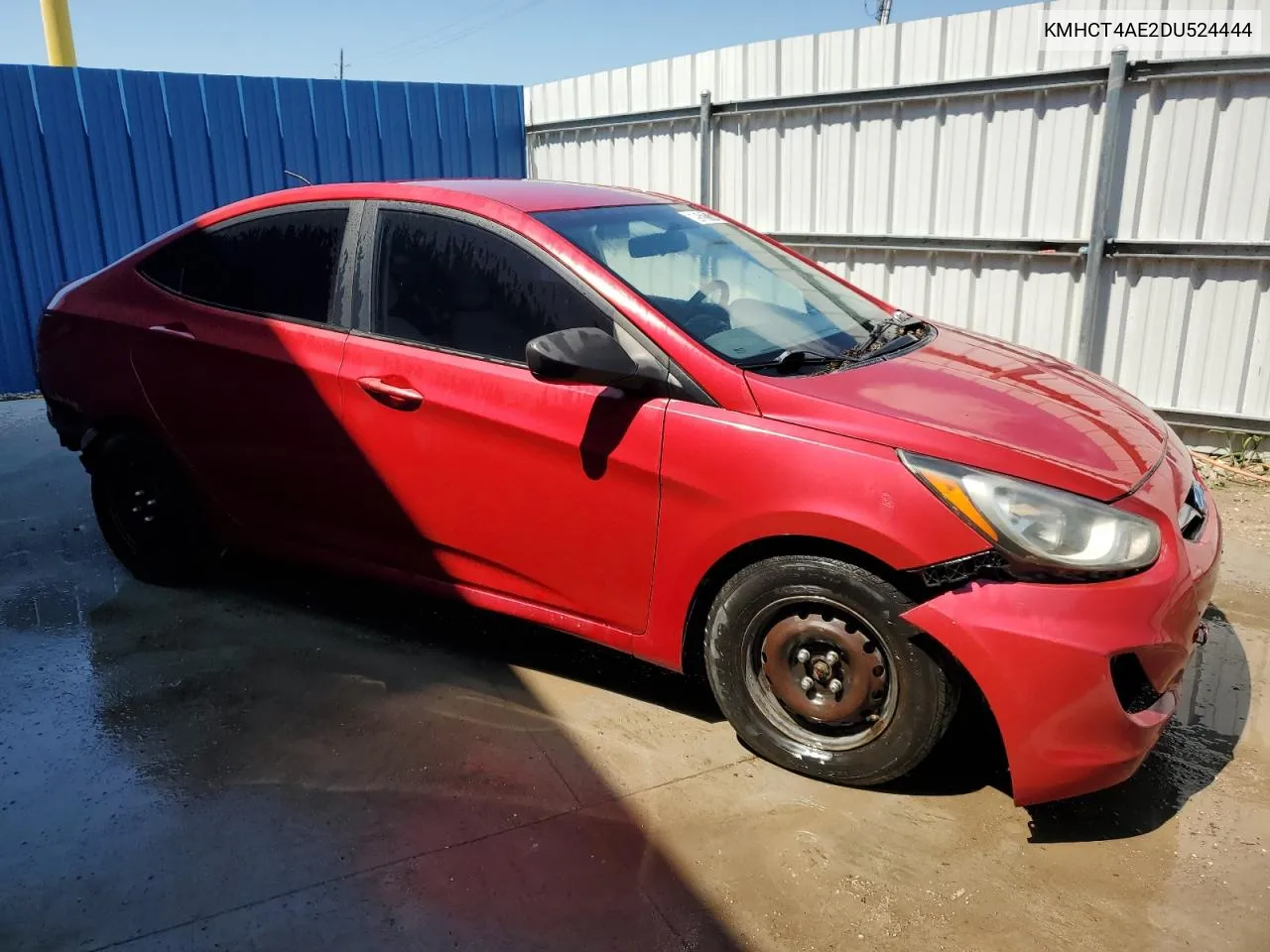 2013 Hyundai Accent Gls VIN: KMHCT4AE2DU524444 Lot: 69522174