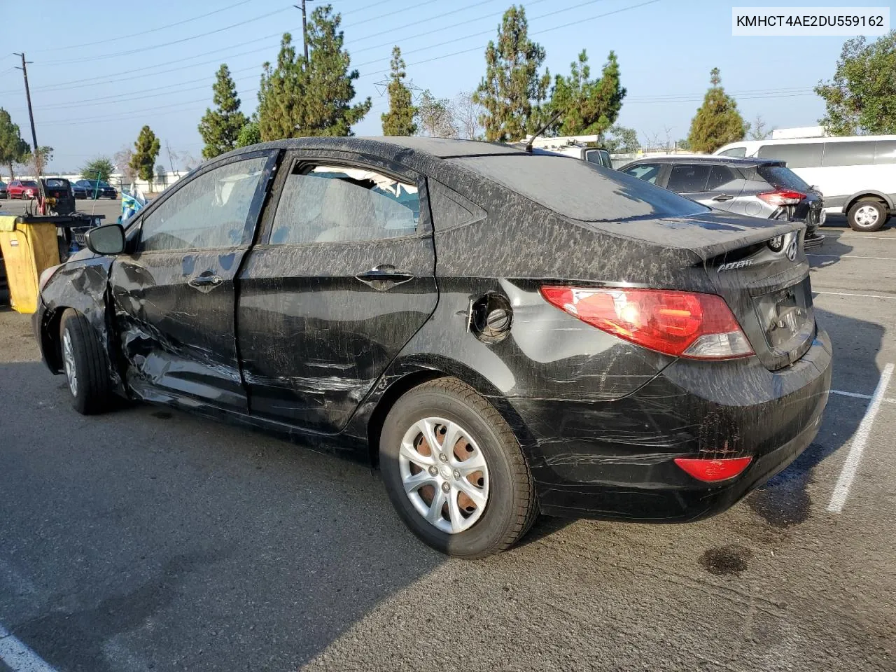 2013 Hyundai Accent Gls VIN: KMHCT4AE2DU559162 Lot: 69637294