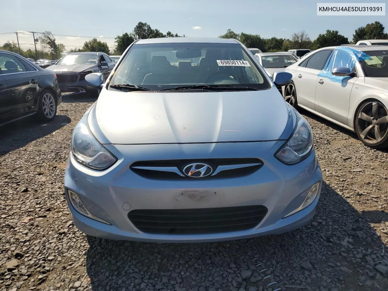 2013 Hyundai Accent Gls VIN: KMHCU4AE5DU319391 Lot: 69850114