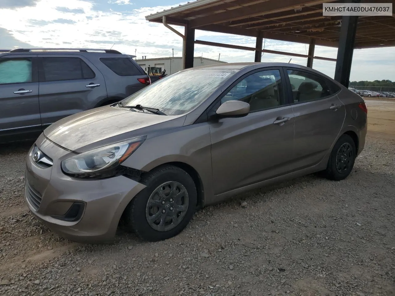 2013 Hyundai Accent Gls VIN: KMHCT4AE0DU476037 Lot: 69961434