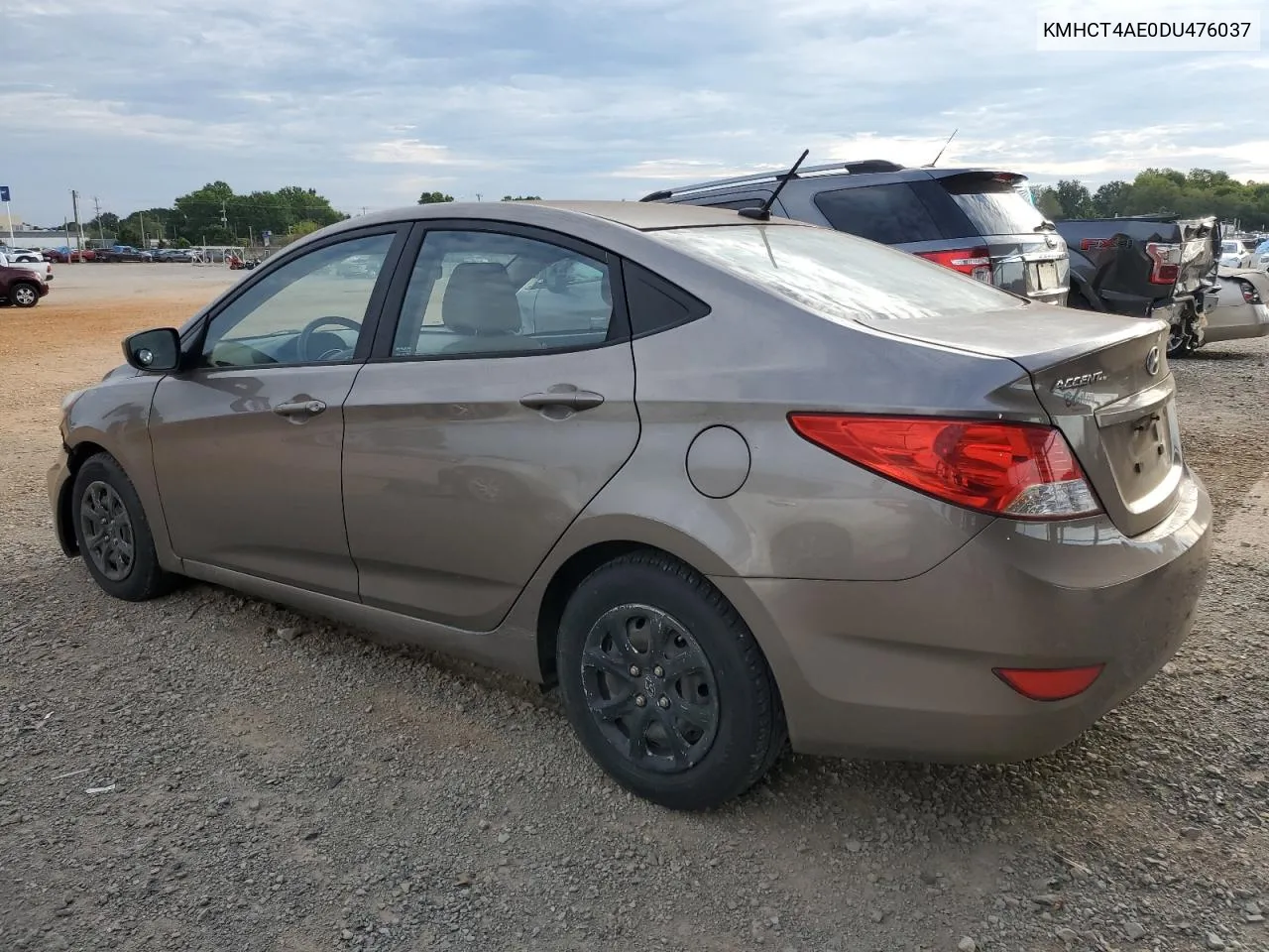 2013 Hyundai Accent Gls VIN: KMHCT4AE0DU476037 Lot: 69961434