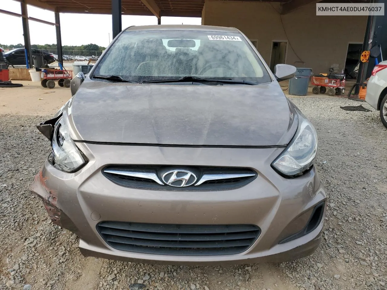 2013 Hyundai Accent Gls VIN: KMHCT4AE0DU476037 Lot: 69961434