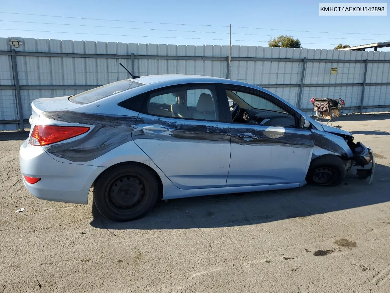 KMHCT4AEXDU542898 2013 Hyundai Accent Gls