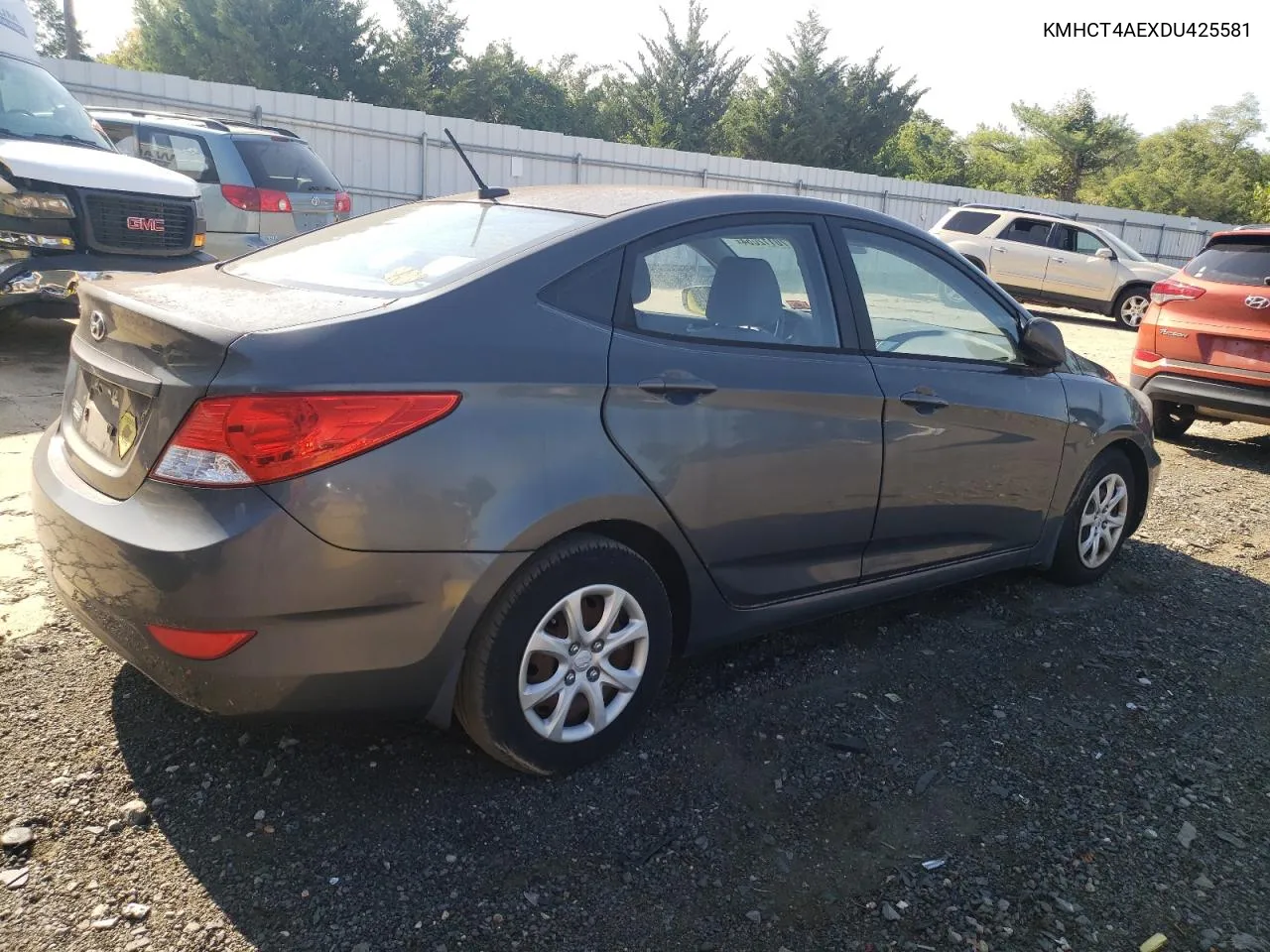 KMHCT4AEXDU425581 2013 Hyundai Accent Gls