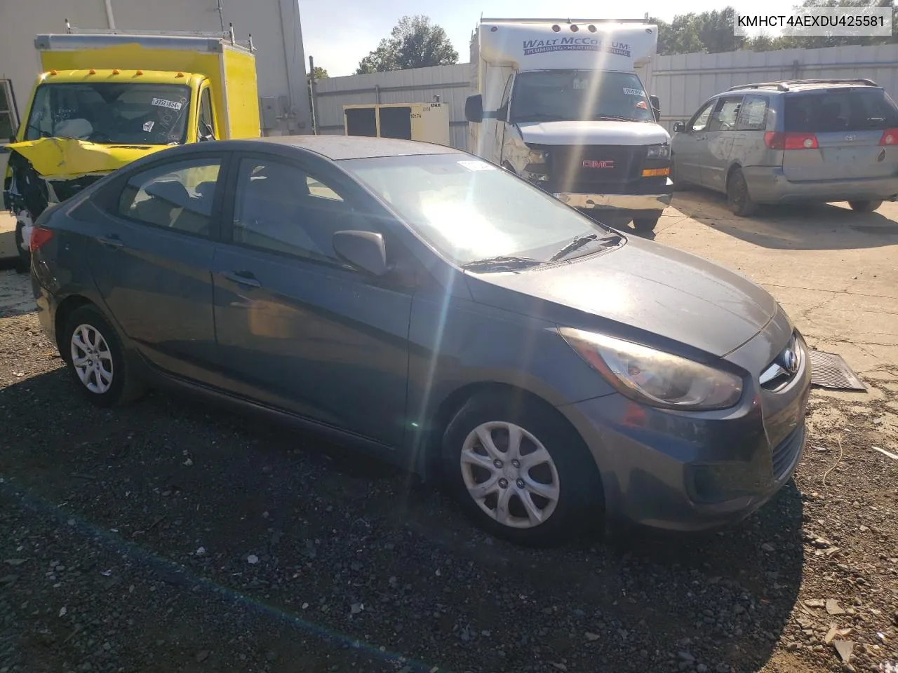 2013 Hyundai Accent Gls VIN: KMHCT4AEXDU425581 Lot: 70112064