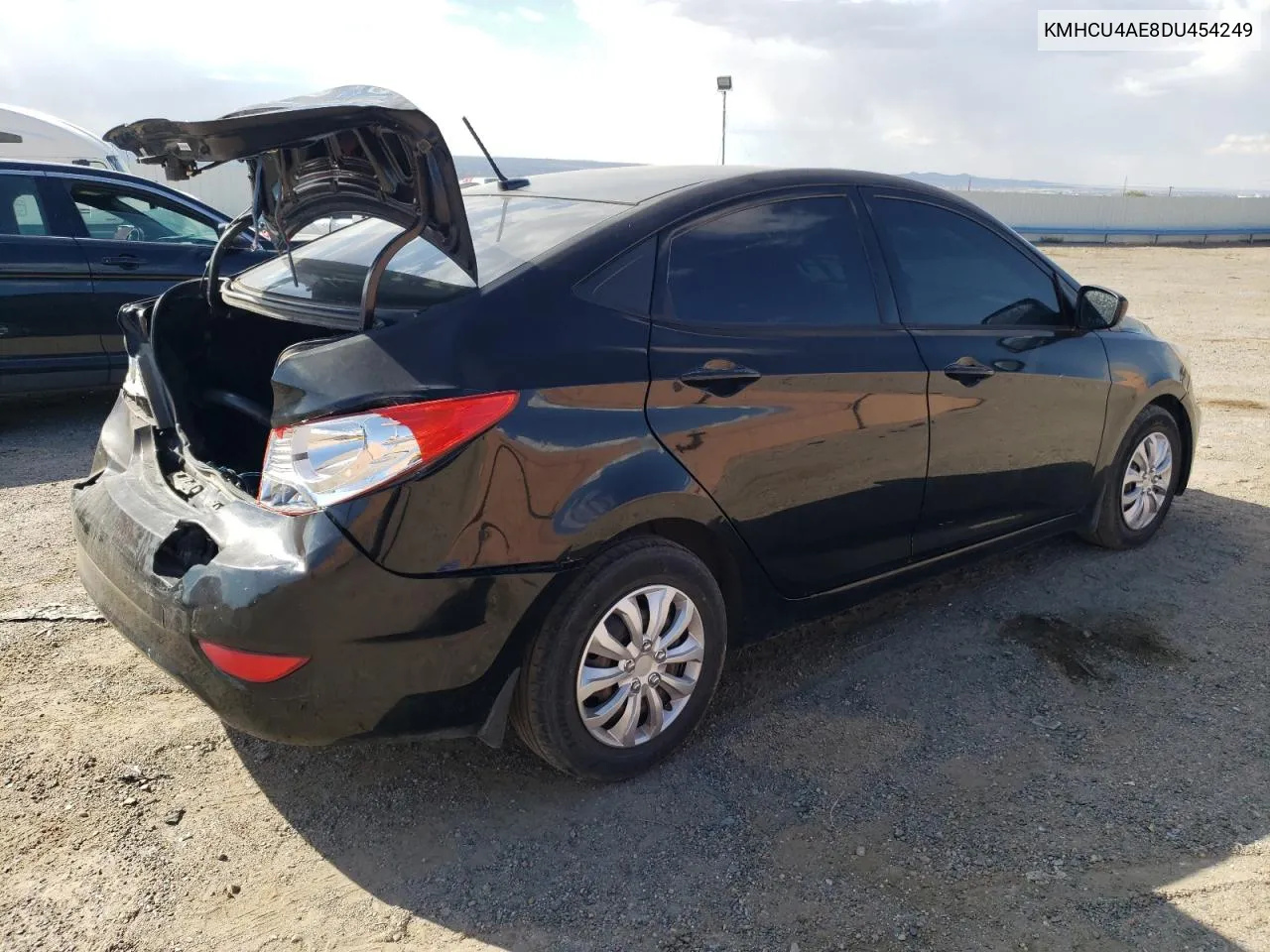 2013 Hyundai Accent Gls VIN: KMHCU4AE8DU454249 Lot: 70344374