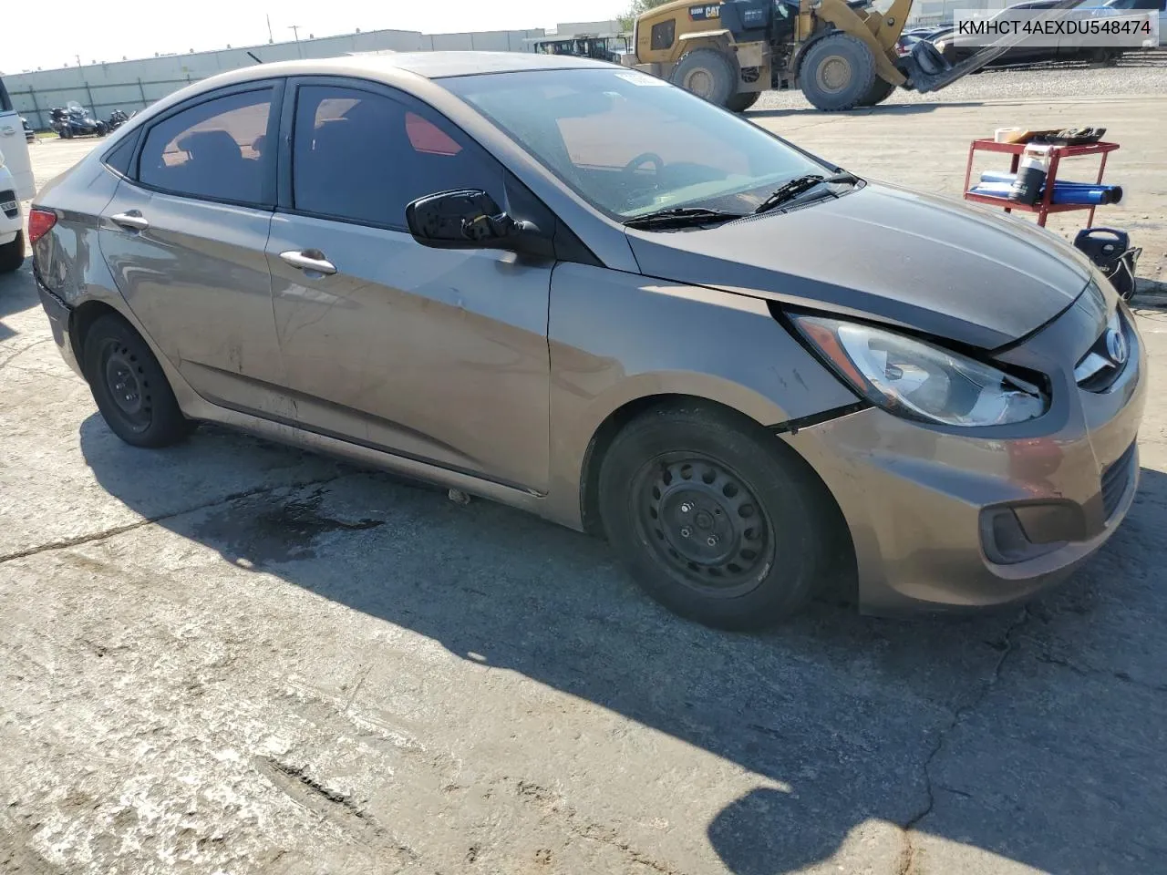 KMHCT4AEXDU548474 2013 Hyundai Accent Gls