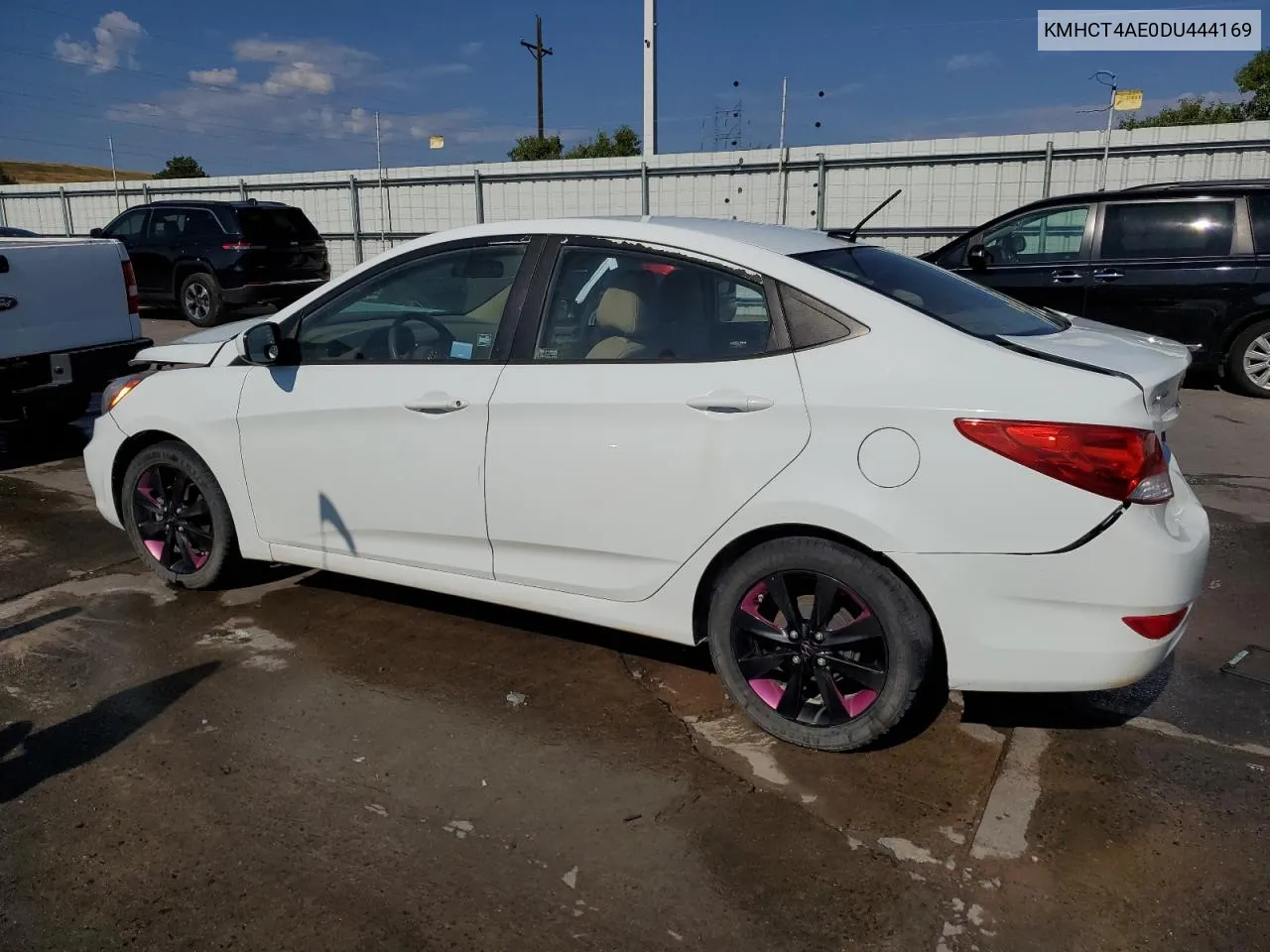 2013 Hyundai Accent Gls VIN: KMHCT4AE0DU444169 Lot: 70630994