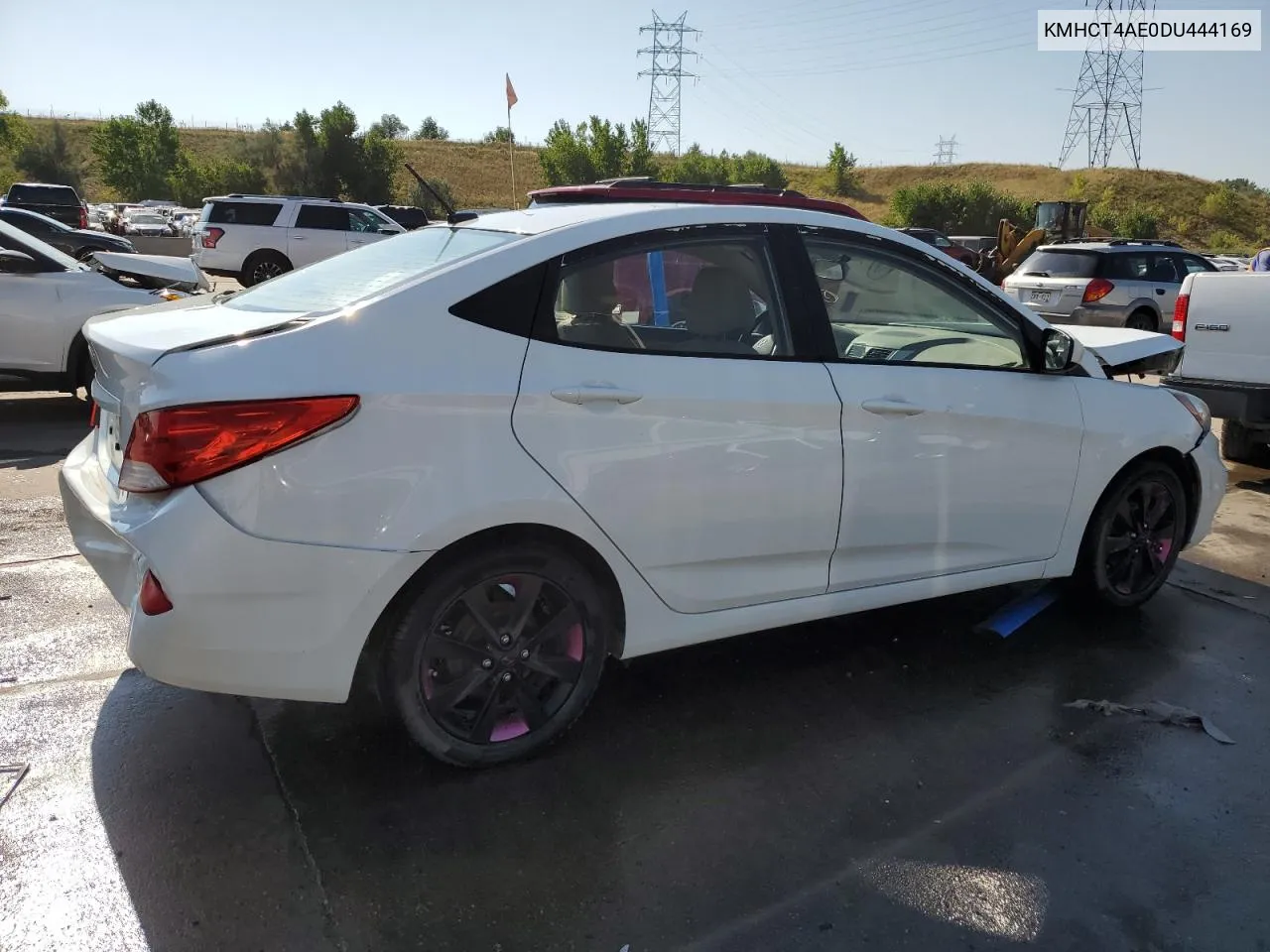 2013 Hyundai Accent Gls VIN: KMHCT4AE0DU444169 Lot: 70630994