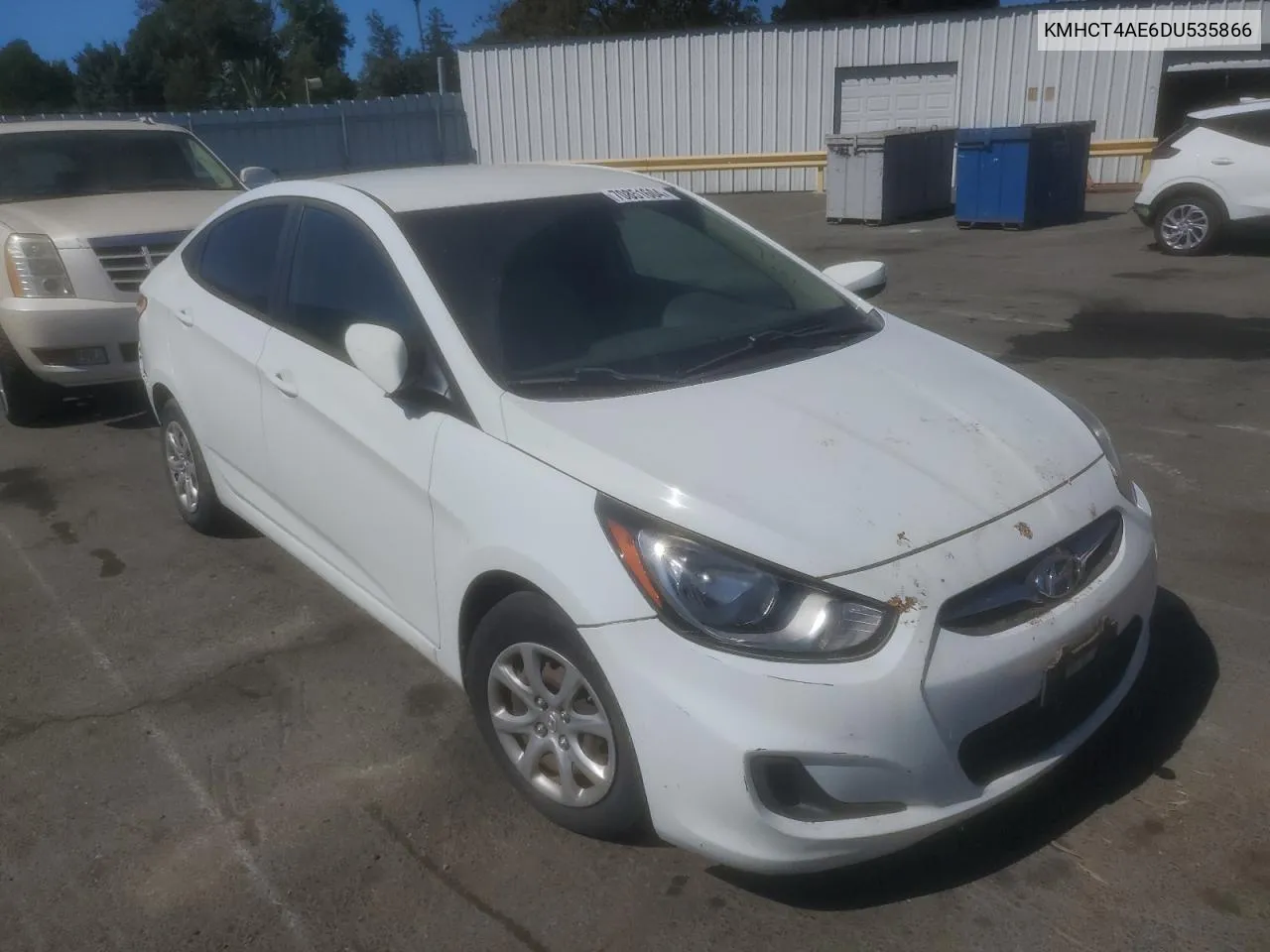 KMHCT4AE6DU535866 2013 Hyundai Accent Gls