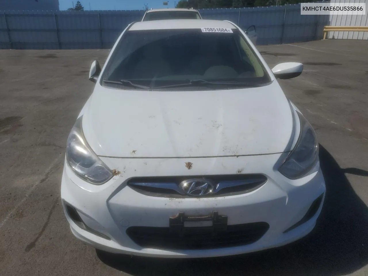 KMHCT4AE6DU535866 2013 Hyundai Accent Gls