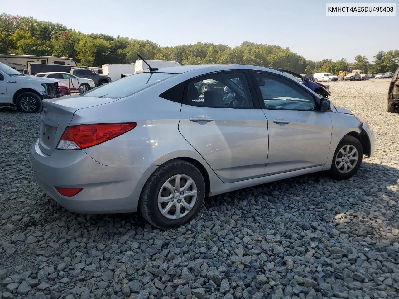 2013 Hyundai Accent Gls VIN: KMHCT4AE5DU495408 Lot: 71482194