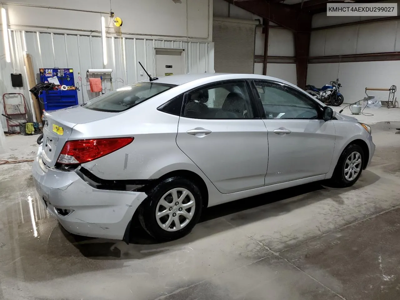 2013 Hyundai Accent Gls VIN: KMHCT4AEXDU299027 Lot: 71613794