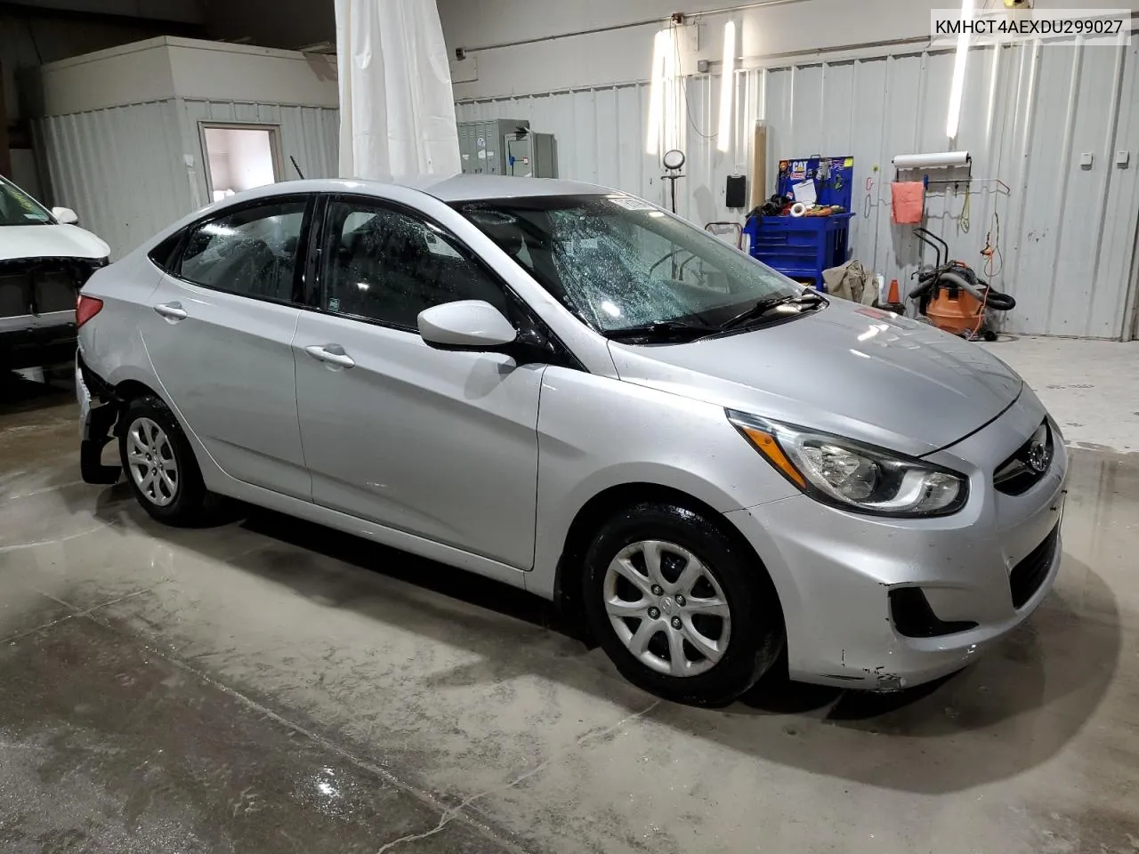 2013 Hyundai Accent Gls VIN: KMHCT4AEXDU299027 Lot: 71613794