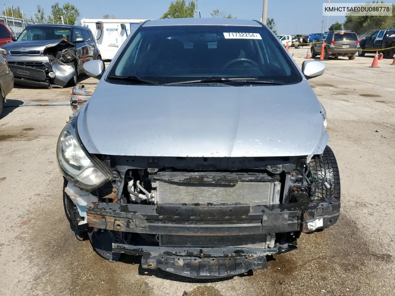 KMHCT5AE0DU088778 2013 Hyundai Accent Gls