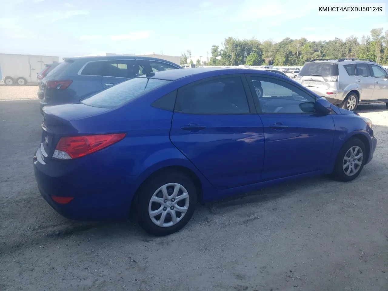 2013 Hyundai Accent Gls VIN: KMHCT4AEXDU501249 Lot: 71986154