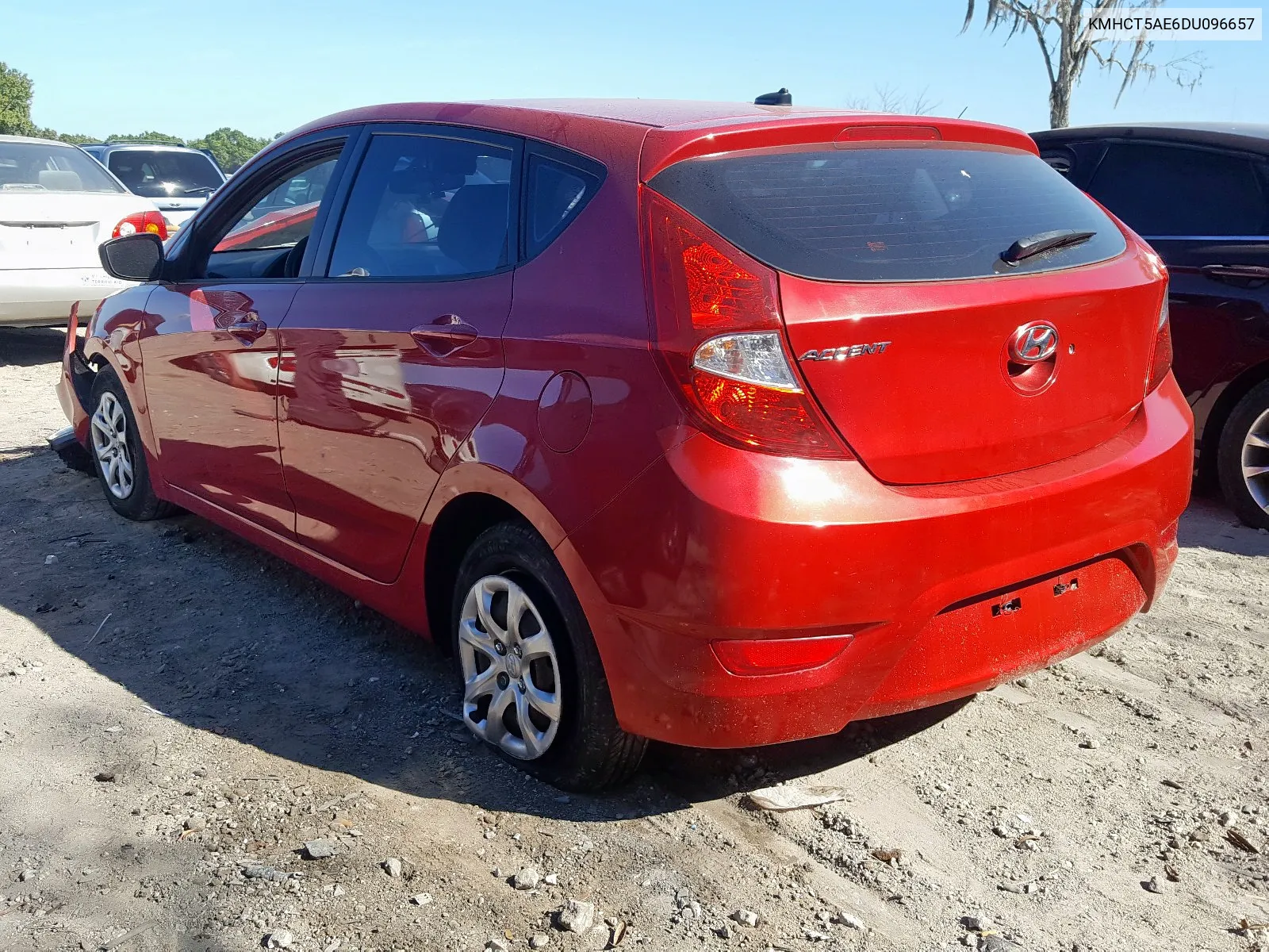 2013 Hyundai Accent Gls VIN: KMHCT5AE6DU096657 Lot: 71995044