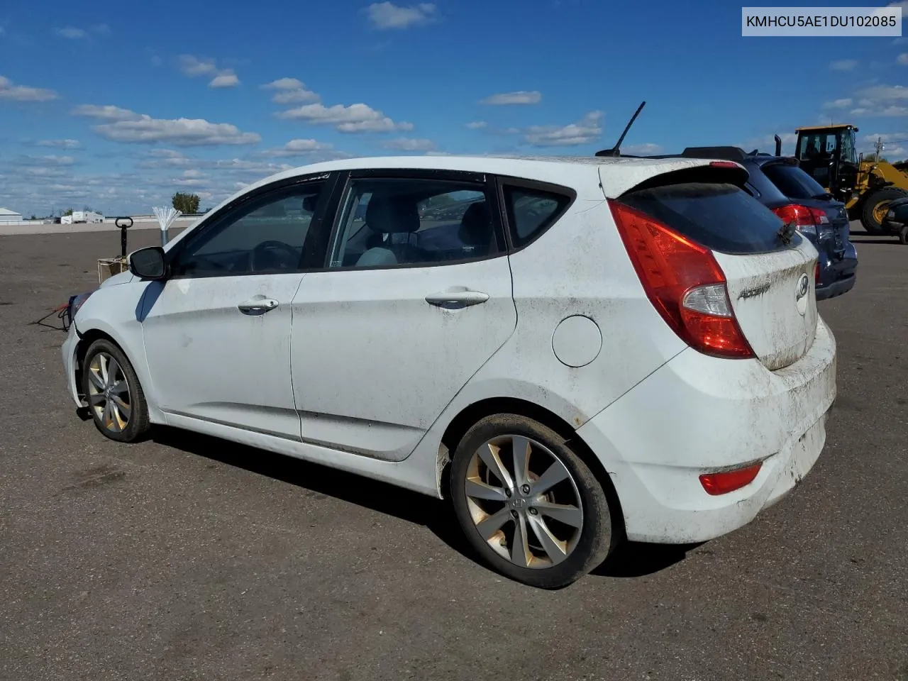 2013 Hyundai Accent Gls VIN: KMHCU5AE1DU102085 Lot: 72199234