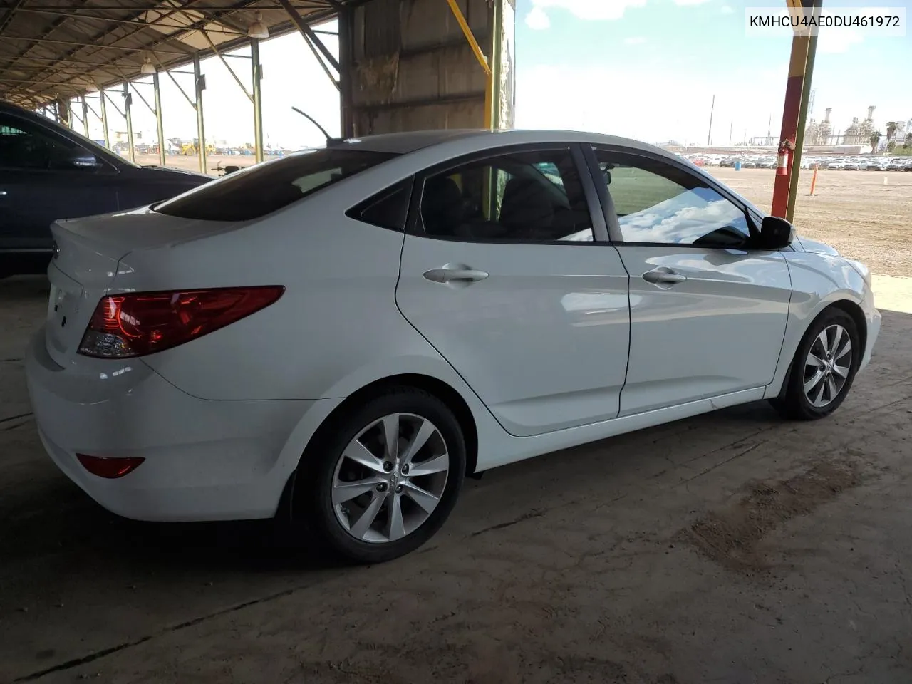 2013 Hyundai Accent Gls VIN: KMHCU4AE0DU461972 Lot: 72276544