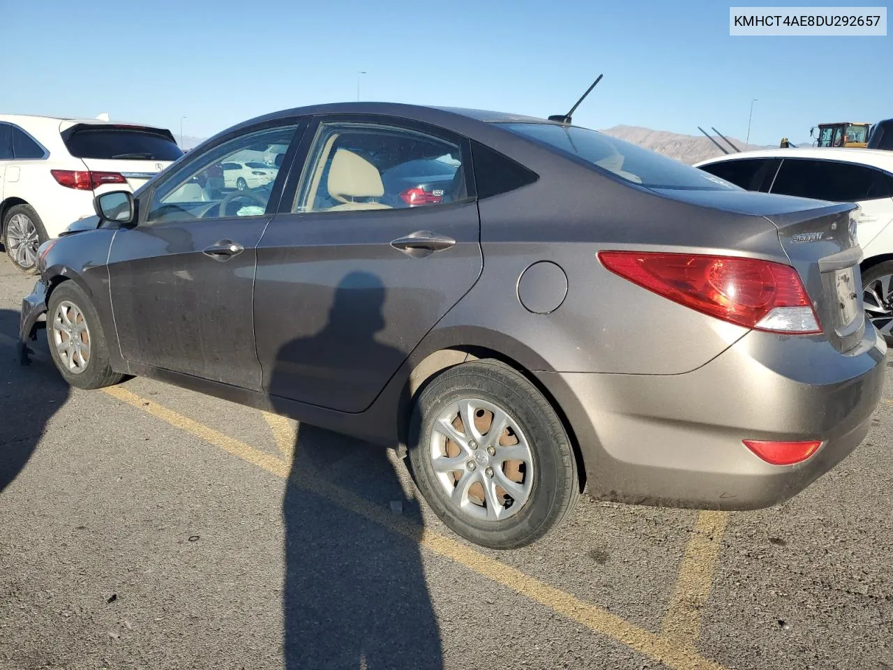 2013 Hyundai Accent Gls VIN: KMHCT4AE8DU292657 Lot: 72527354