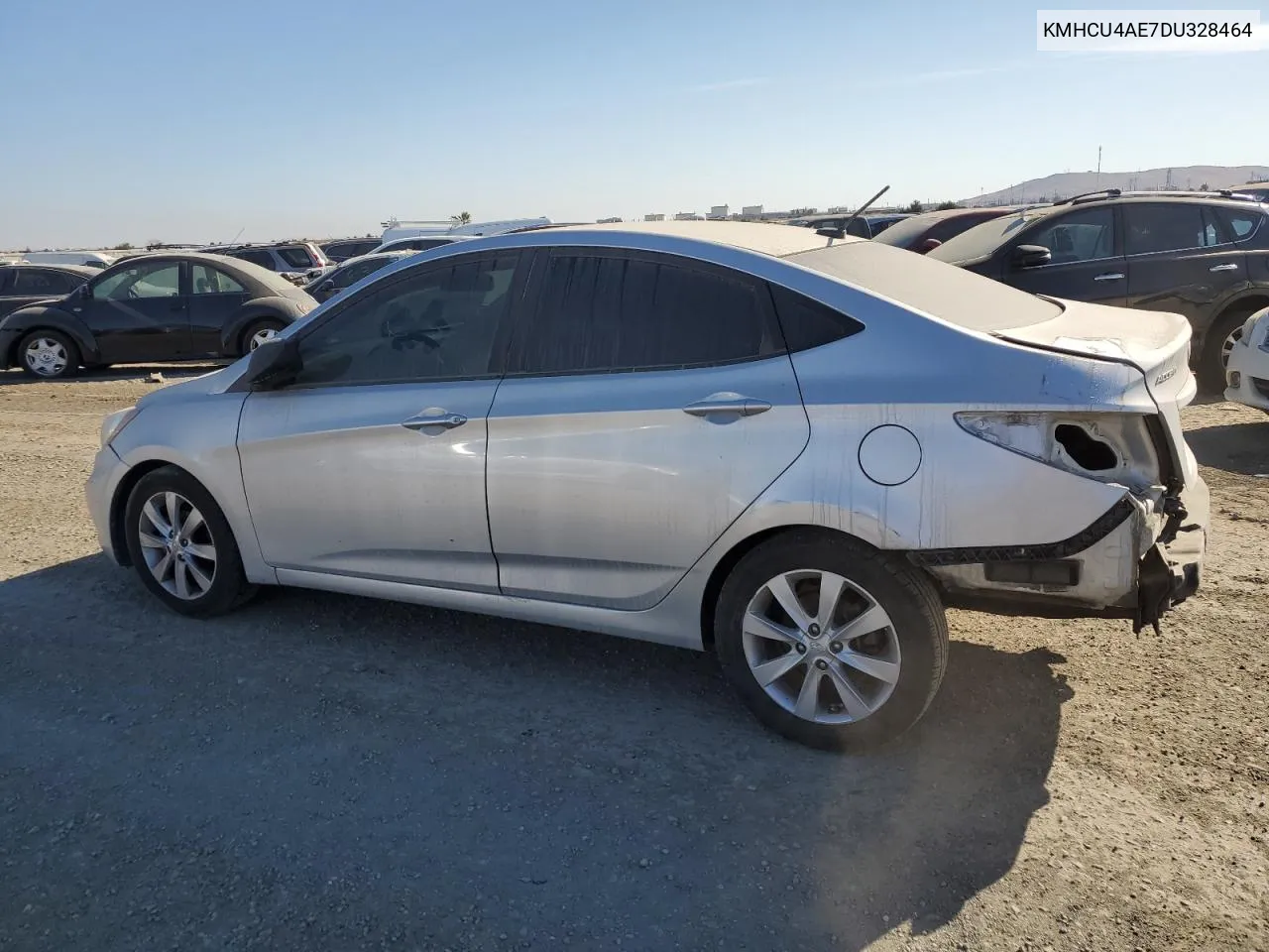 2013 Hyundai Accent Gls VIN: KMHCU4AE7DU328464 Lot: 72599784