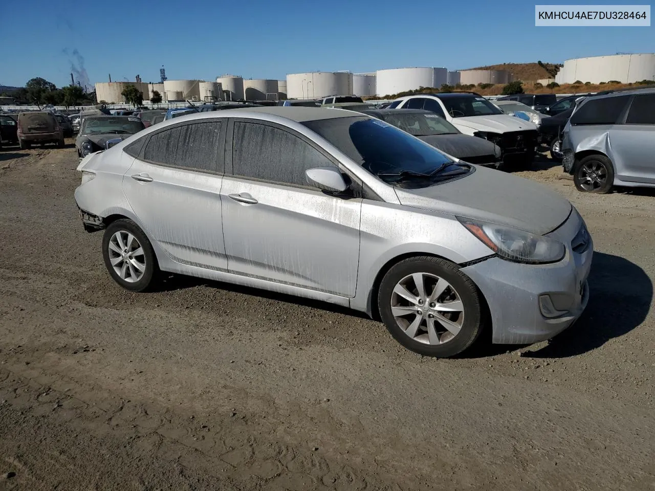 KMHCU4AE7DU328464 2013 Hyundai Accent Gls