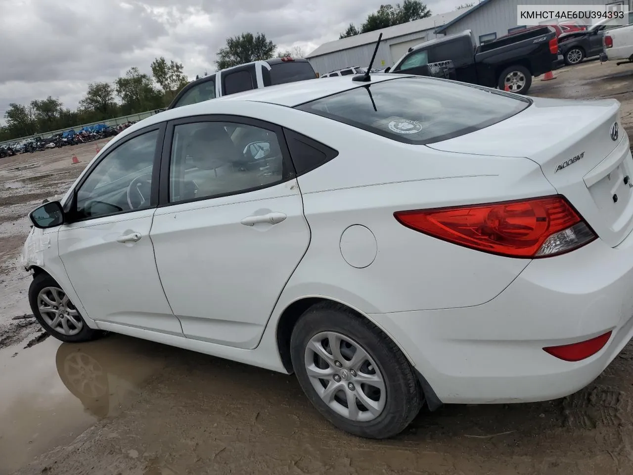 2013 Hyundai Accent Gls VIN: KMHCT4AE6DU394393 Lot: 72638594