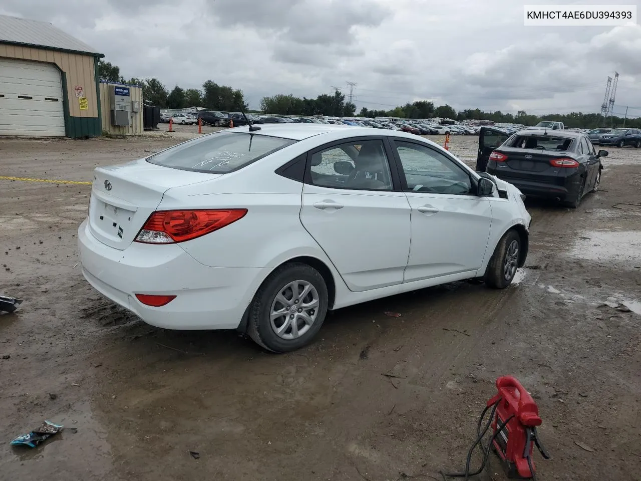 2013 Hyundai Accent Gls VIN: KMHCT4AE6DU394393 Lot: 72638594