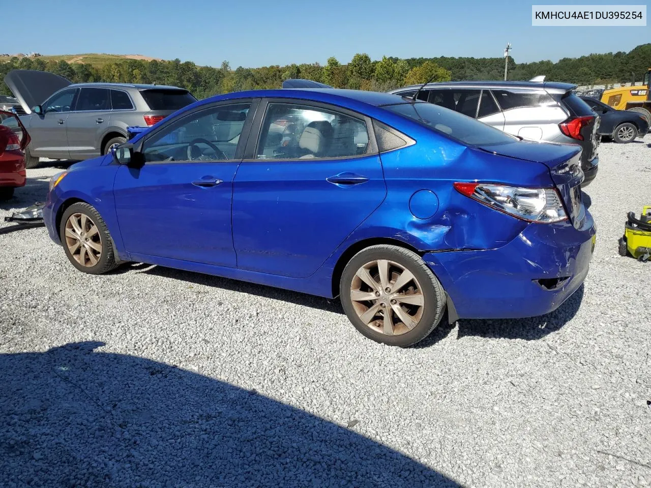 2013 Hyundai Accent Gls VIN: KMHCU4AE1DU395254 Lot: 72789914