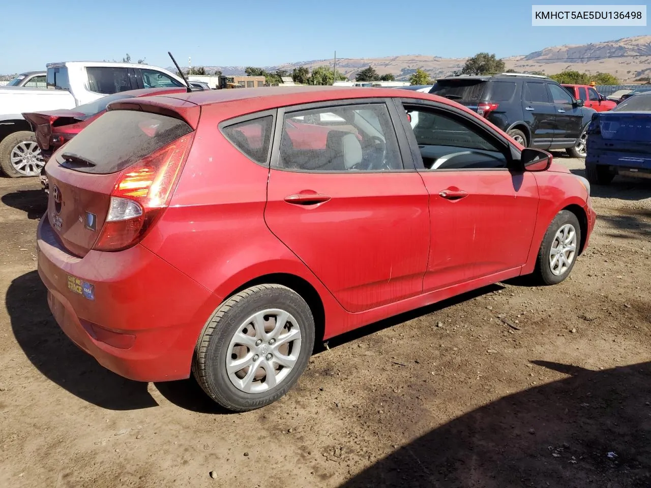 2013 Hyundai Accent Gls VIN: KMHCT5AE5DU136498 Lot: 72846994