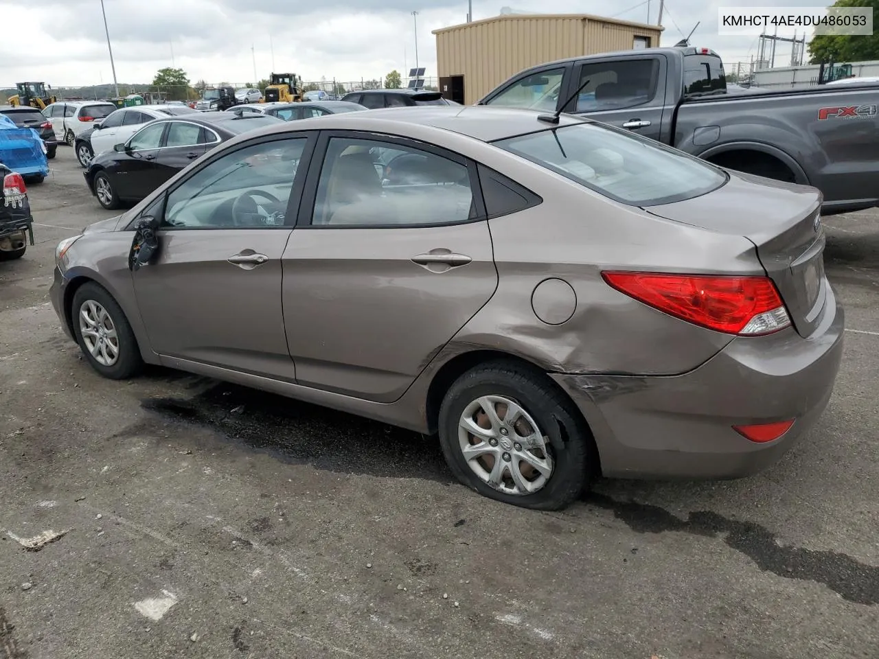 2013 Hyundai Accent Gls VIN: KMHCT4AE4DU486053 Lot: 73140704