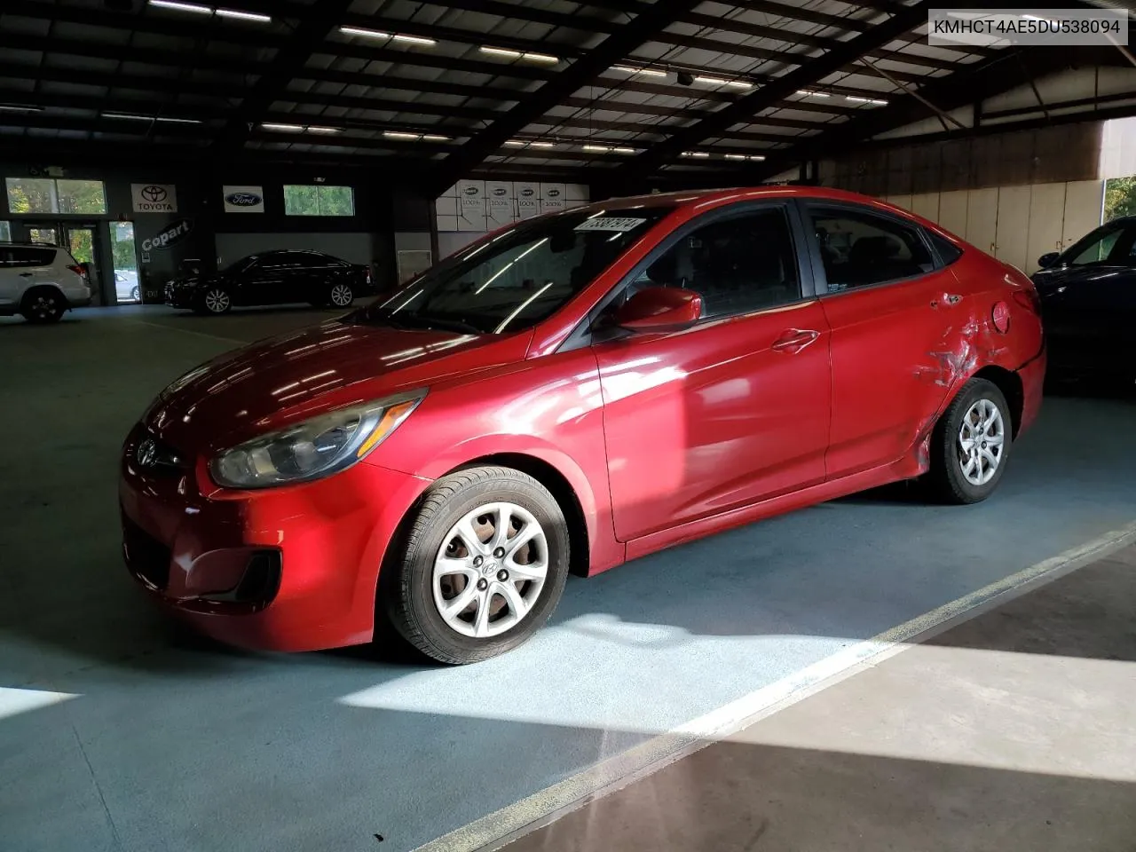 KMHCT4AE5DU538094 2013 Hyundai Accent Gls